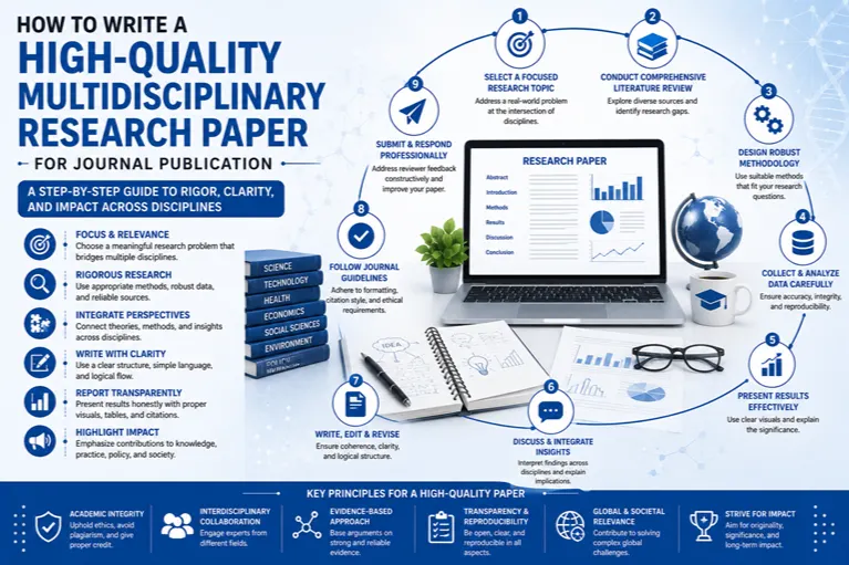 How to Write a High-Quality Multidisciplinary Research Paper for Journal Publication